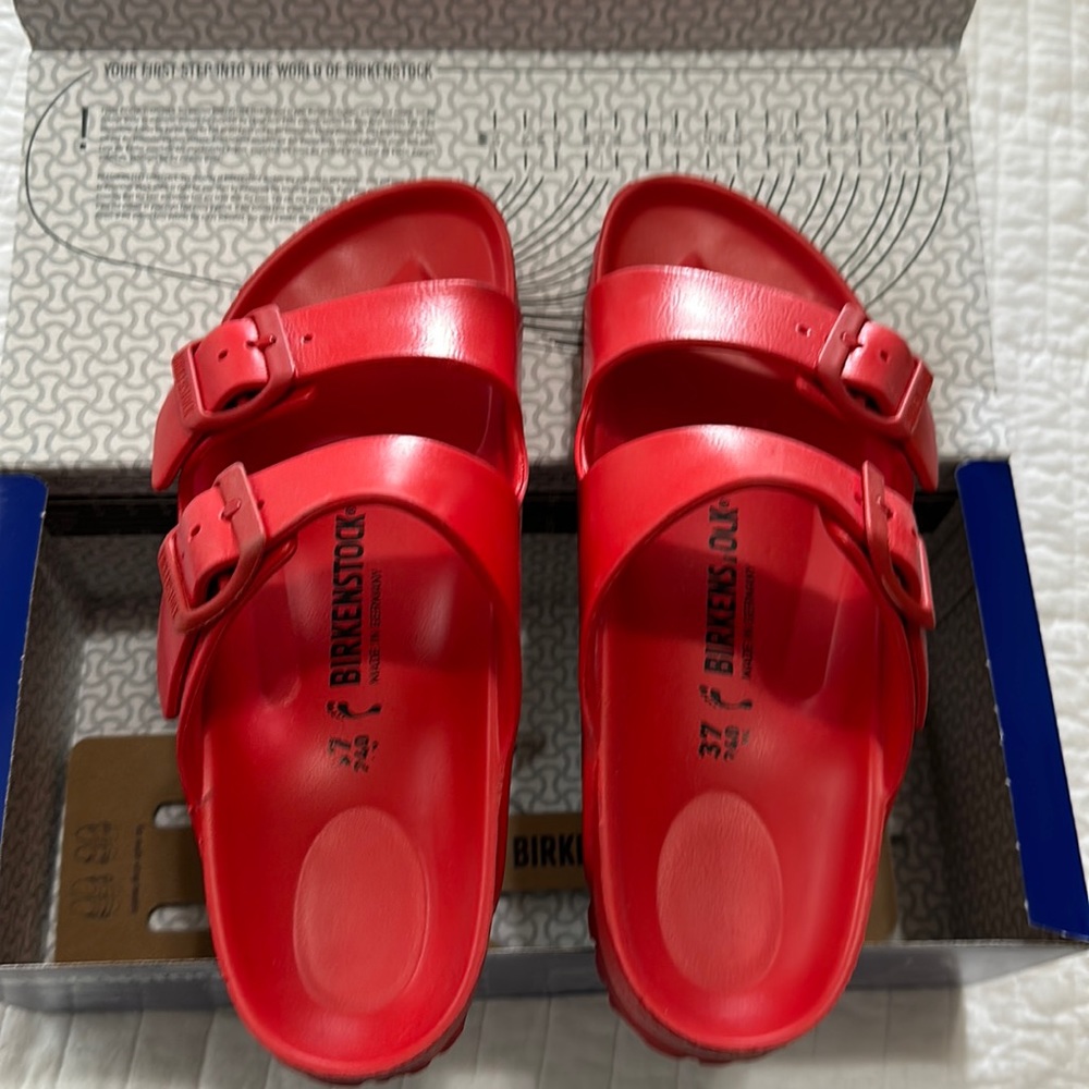 Birkenstock Eva red sandals